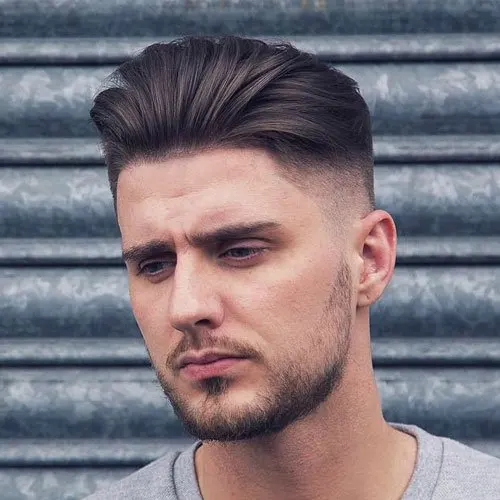 High Fade + Textured Modern Quiff