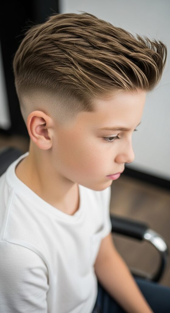 Textured Crop Haircut