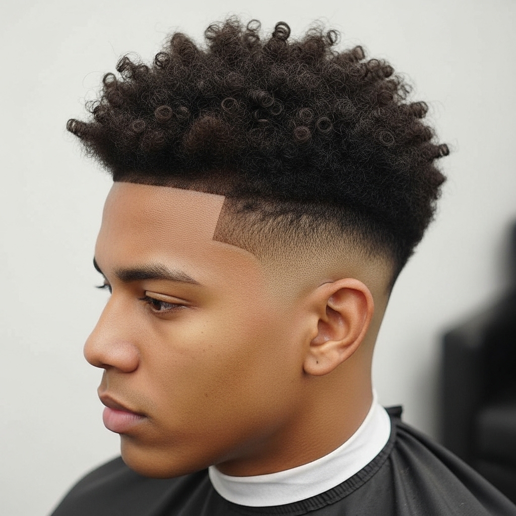 Curly Hair Cuts for Men