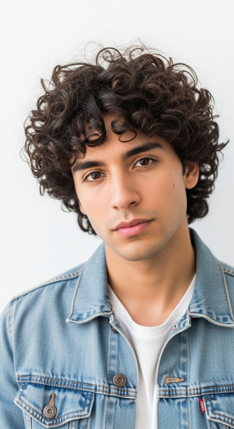 Medium-Length High Volume Curls