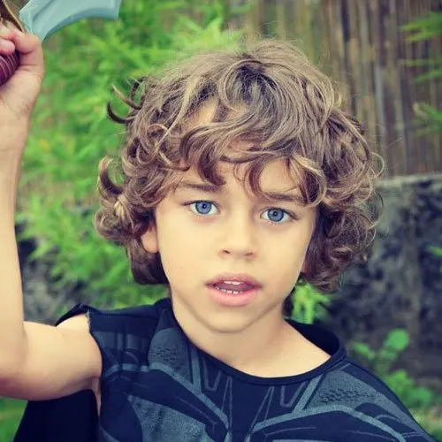 Boys with Messy Hair