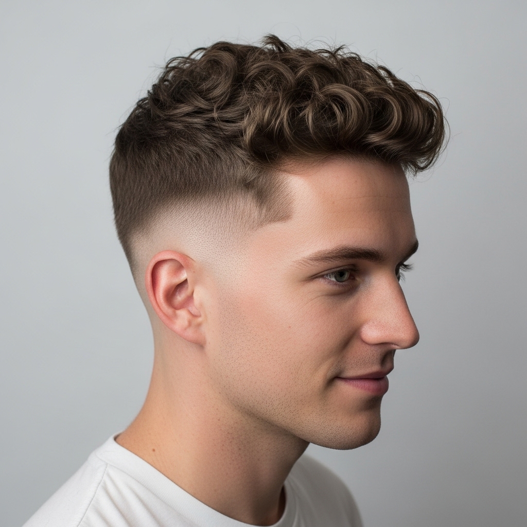 Curly Hair Cuts for Men