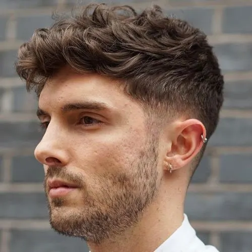 Wavy Messy Hair