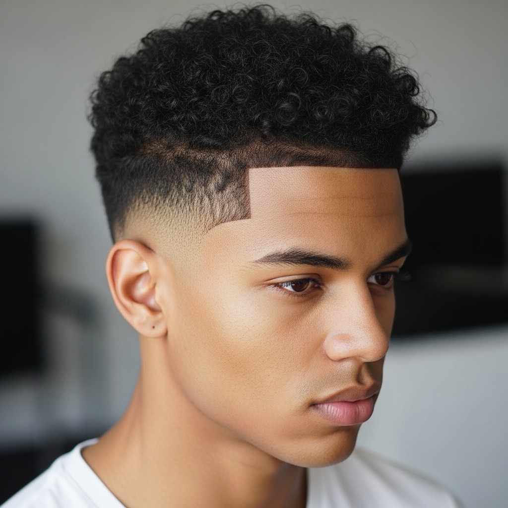 curly haircuts for men