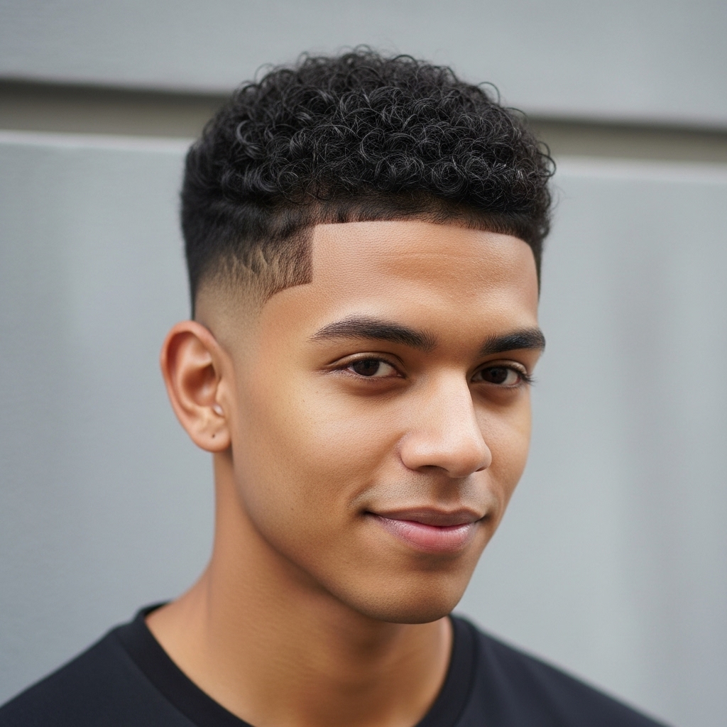 curly haircuts for men
