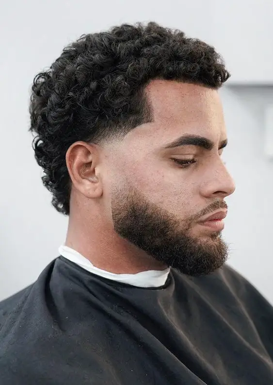 Natural Curly Hairstyles for Men
