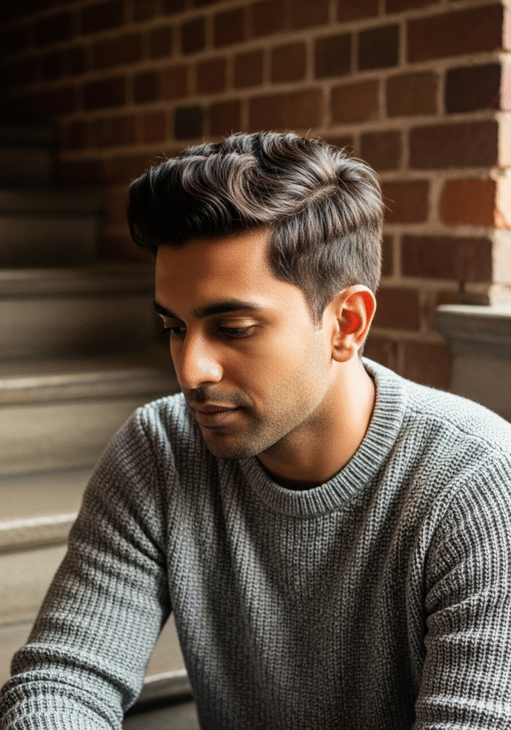 15 Men's Short Ivy League Haircut Ideas That Always Look Sharp