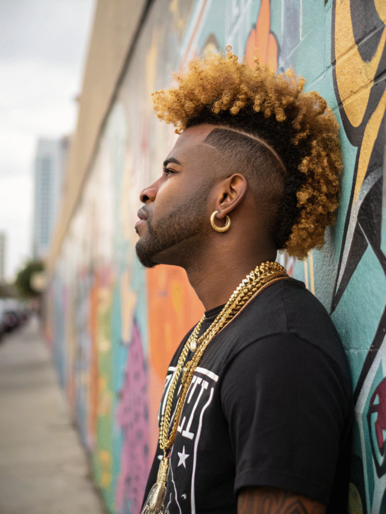 25 Jaw‑Dropping Burst Fade Mohawk Styles for Black Men (Must‑See!)