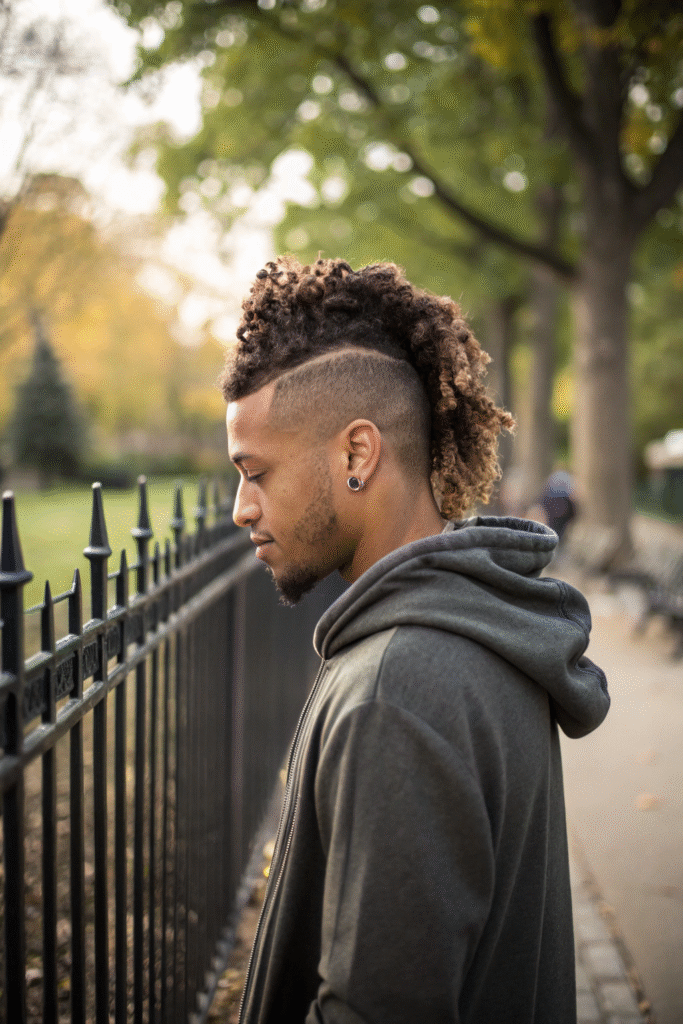 17 Bold & Modern Curly Mohawk Hairstyles For Men Can’t Miss in 2025