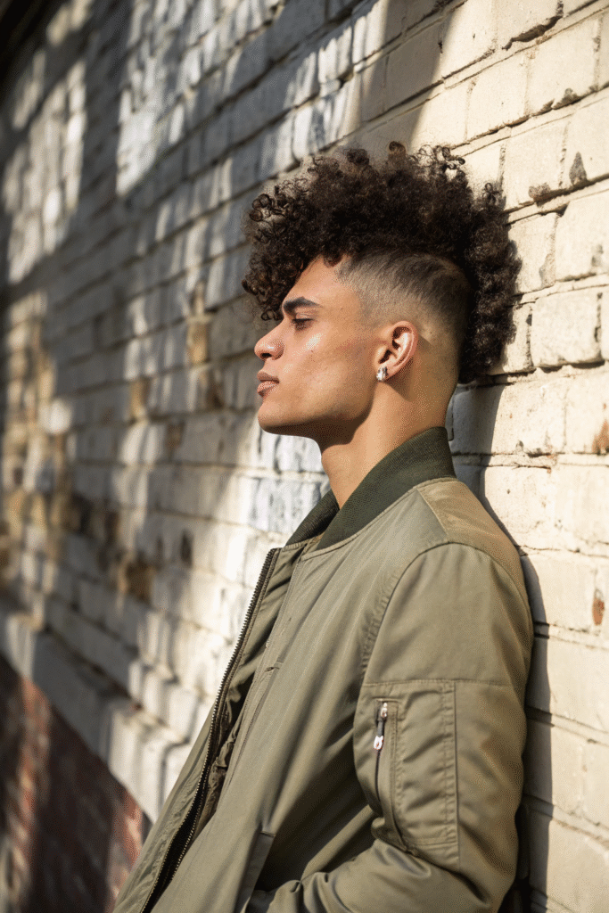 17 Bold & Modern Curly Mohawk Hairstyles For Men Can’t Miss in 2025
