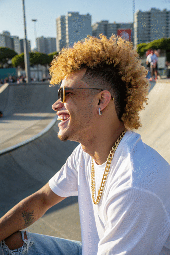 17 Bold & Modern Curly Mohawk Hairstyles For Men Can’t Miss in 2025