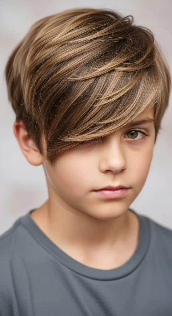 Long Swept Bangs