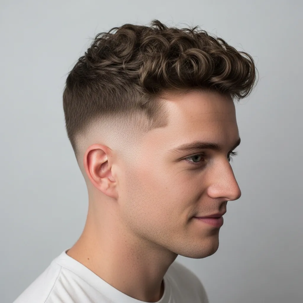 Curly Hair Cuts for Men