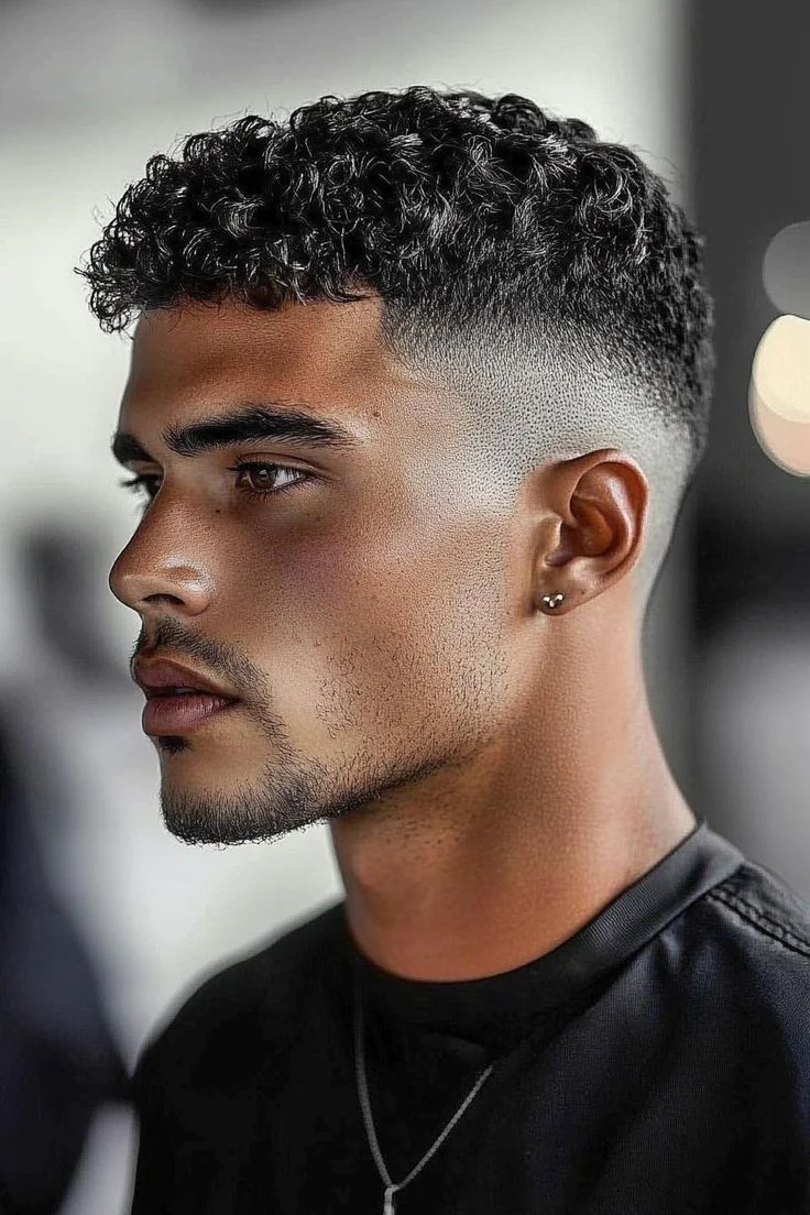 65+ Fade Haircuts for Curly Hair Men in 2025