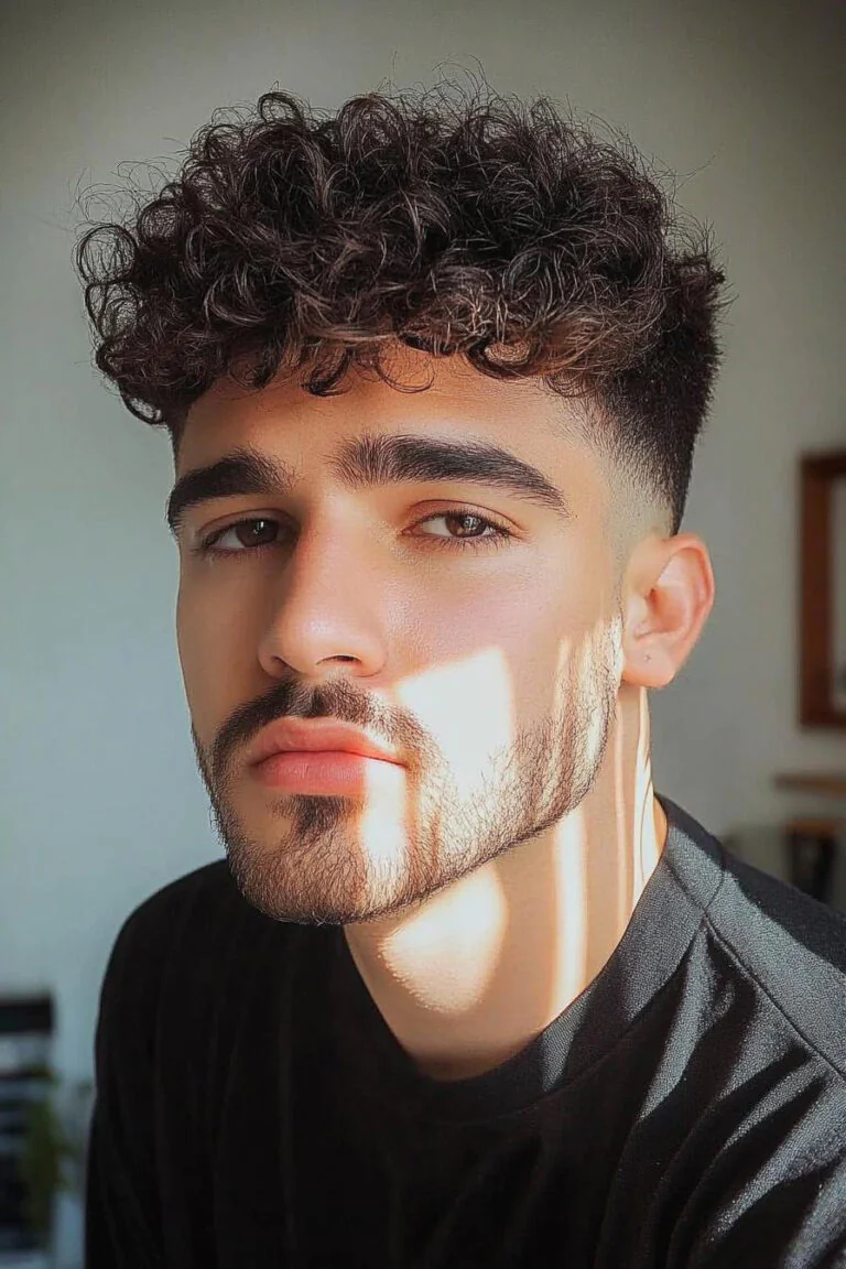 65+ Fade Haircuts for Curly Hair Men in 2025