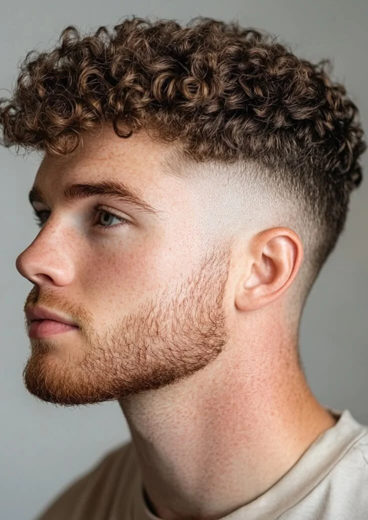 65+ Fade Haircuts for Curly Hair Men in 2025