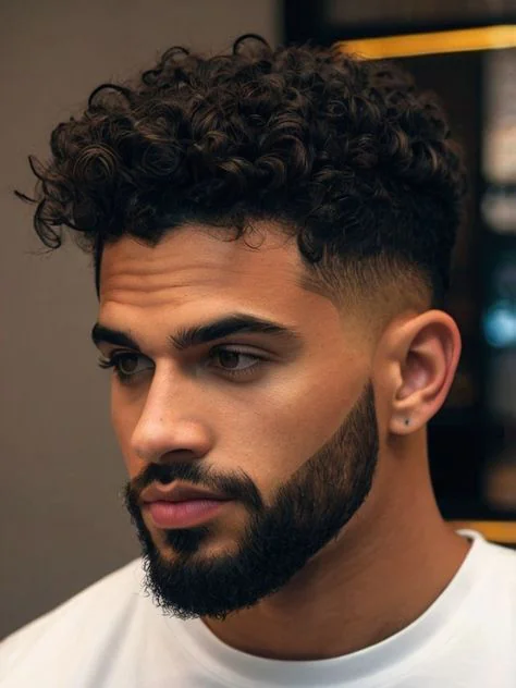 65+ Fade Haircuts for Curly Hair Men in 2025