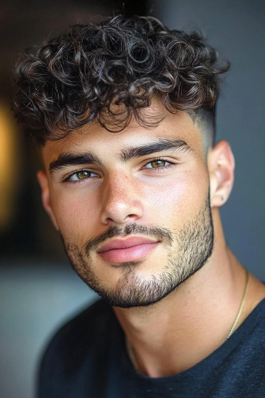 65+ Fade Haircuts for Curly Hair Men in 2025