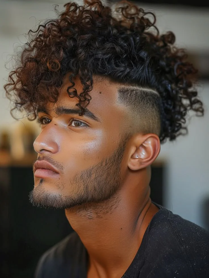 65+ Fade Haircuts for Curly Hair Men in 2025