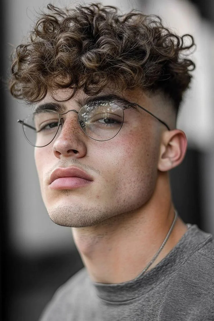 65+ Fade Haircuts for Curly Hair Men in 2025