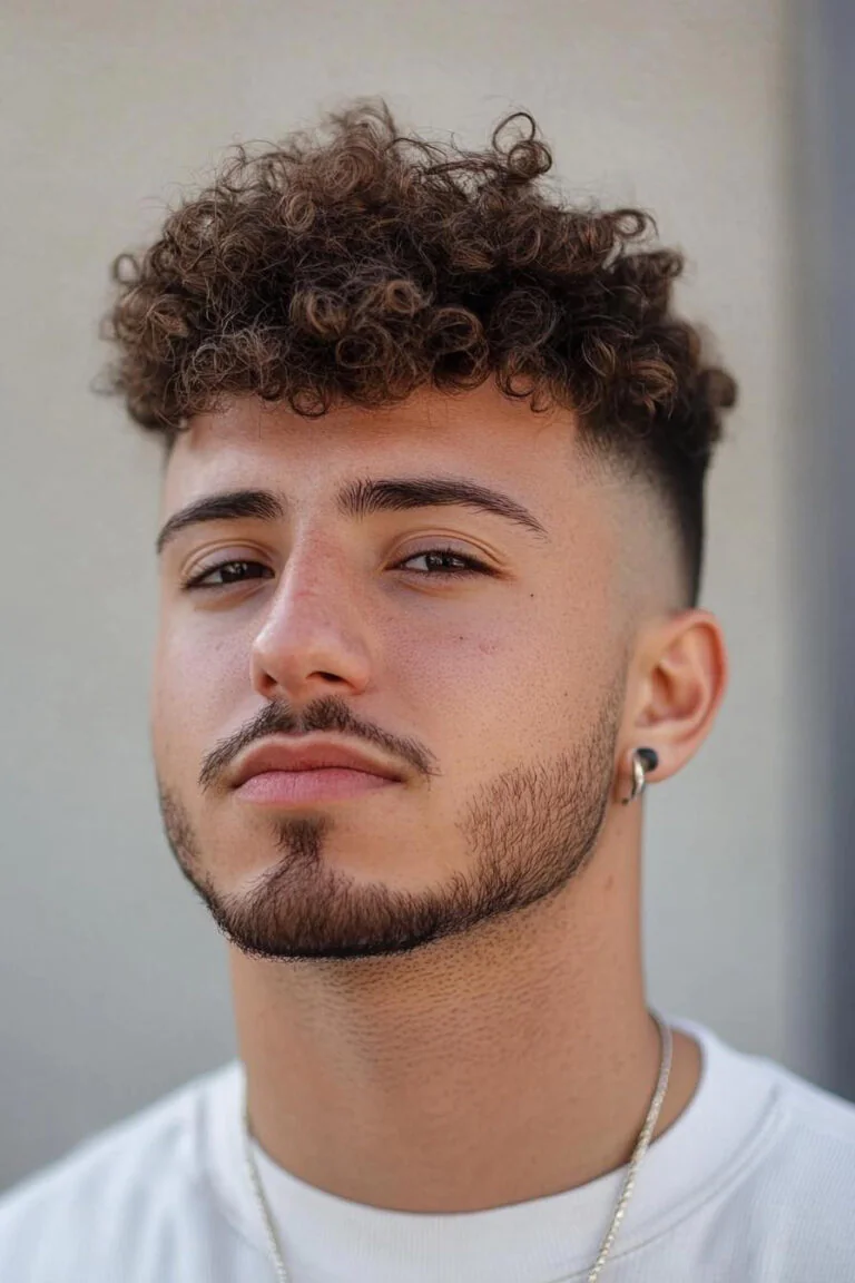 65+ Fade Haircuts for Curly Hair Men in 2025