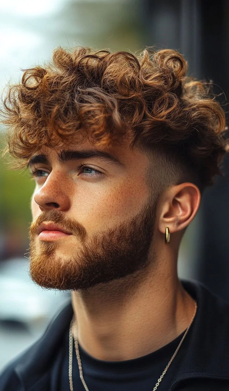 65+ Fade Haircuts for Curly Hair Men in 2025