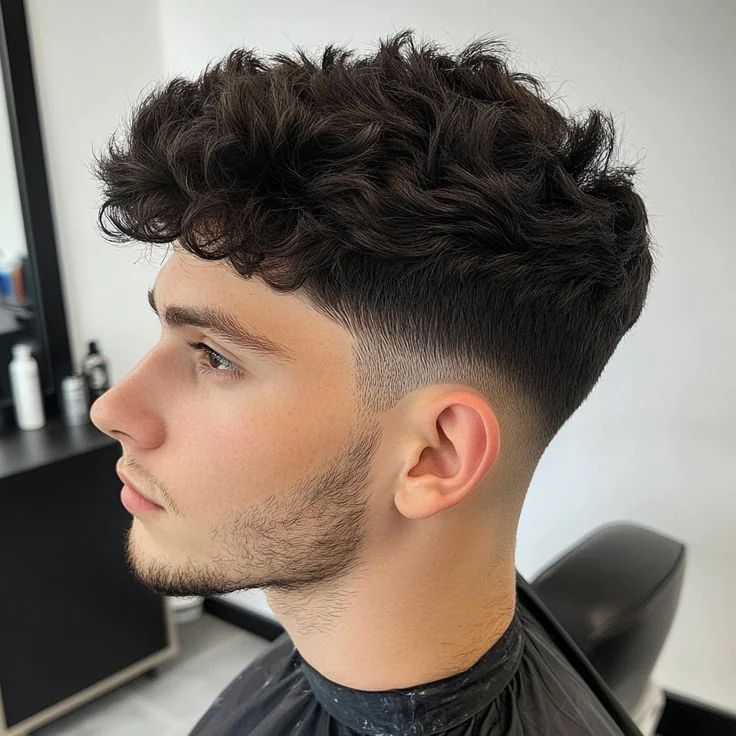 65+ Fade Haircuts for Curly Hair Men in 2025