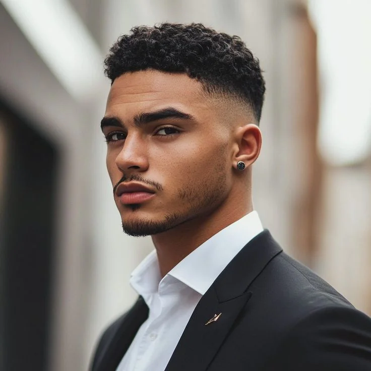 65+ Fade Haircuts for Curly Hair Men in 2025