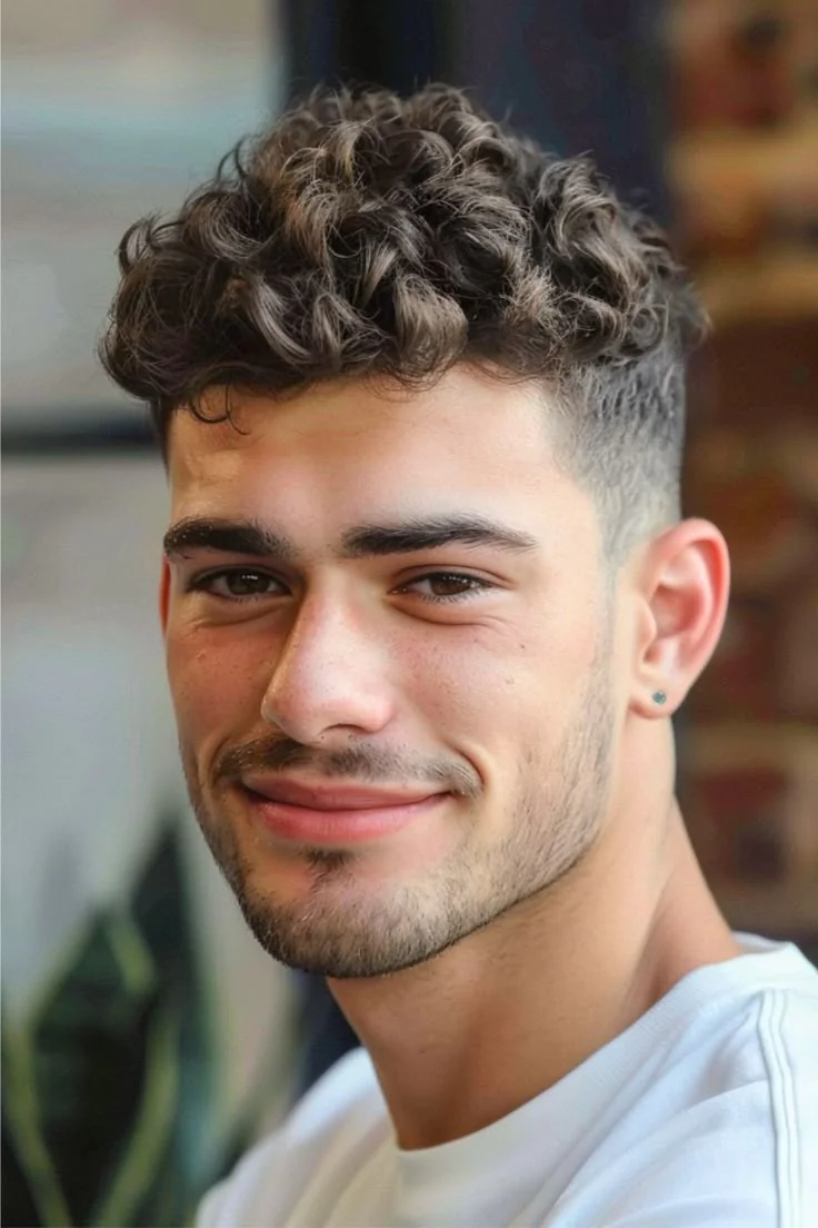 65+ Fade Haircuts for Curly Hair Men in 2025