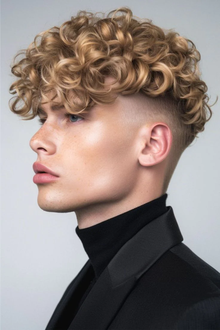 65+ Fade Haircuts for Curly Hair Men in 2025
