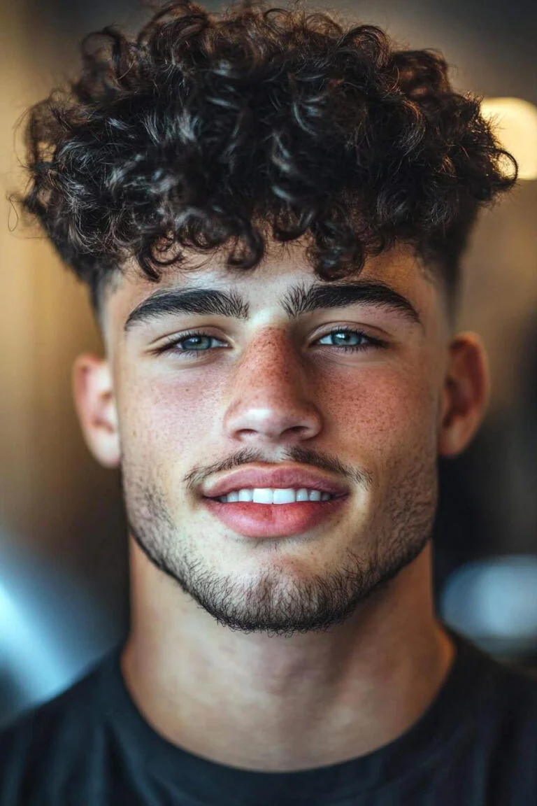 65+ Fade Haircuts for Curly Hair Men in 2025