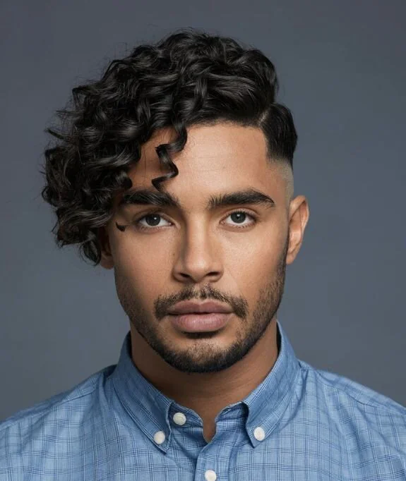 65+ Fade Haircuts for Curly Hair Men in 2025