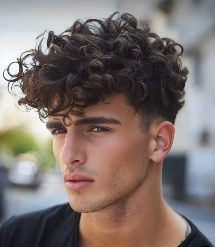 65+ Fade Haircuts for Curly Hair Men in 2025