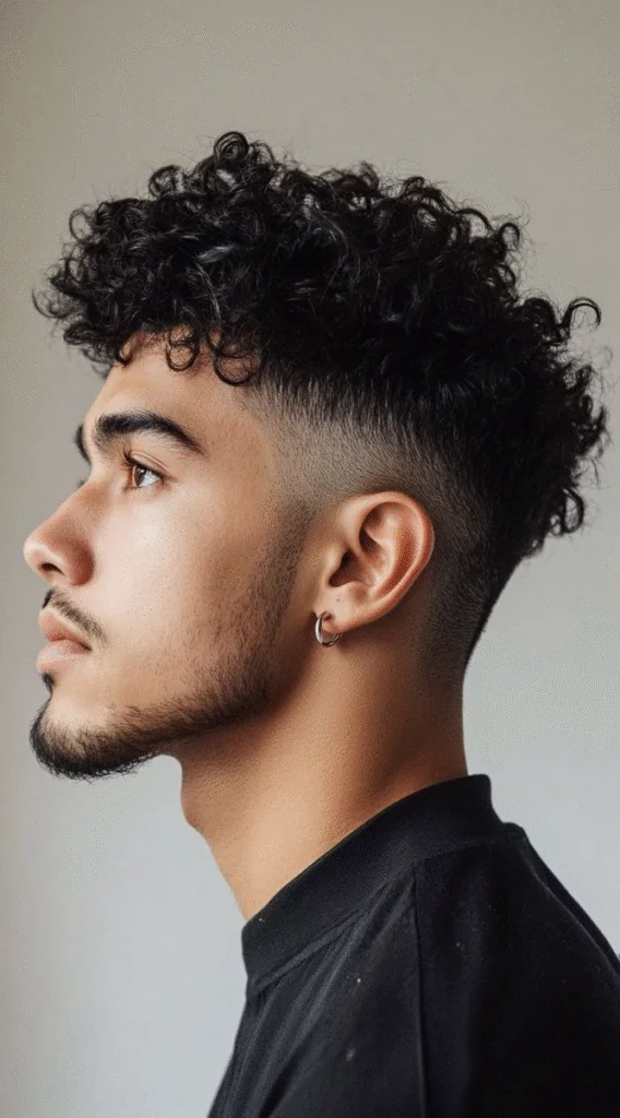65+ Fade Haircuts for Curly Hair Men in 2025