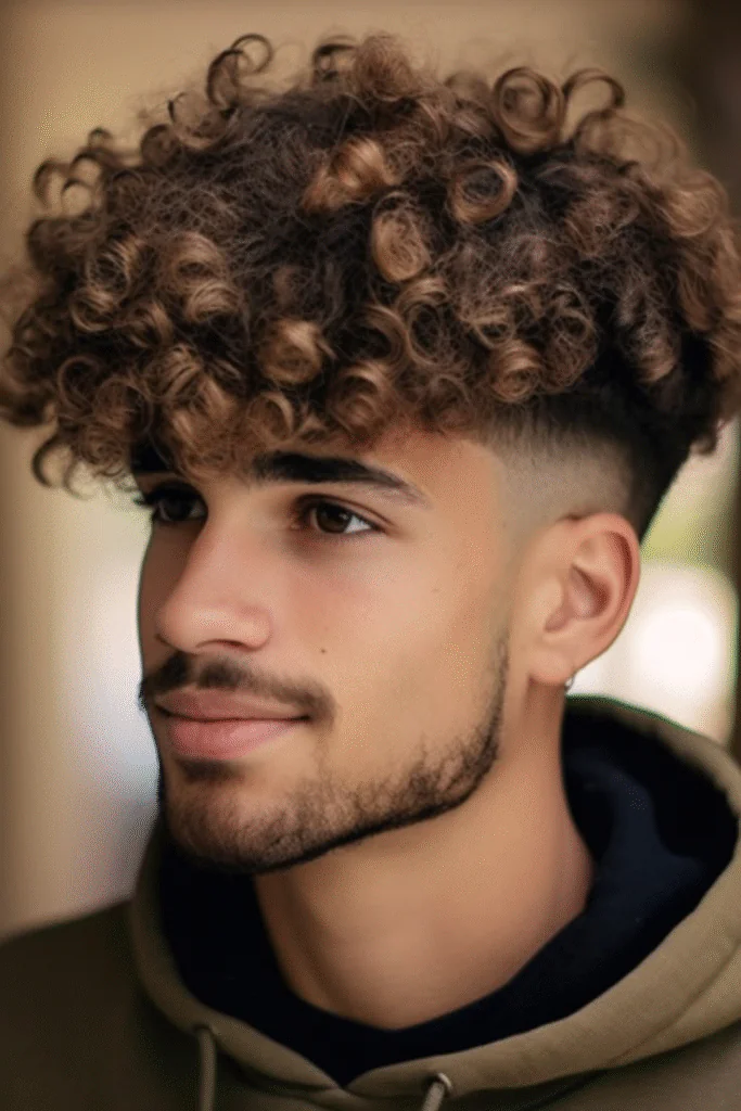 65+ Fade Haircuts for Curly Hair Men in 2025