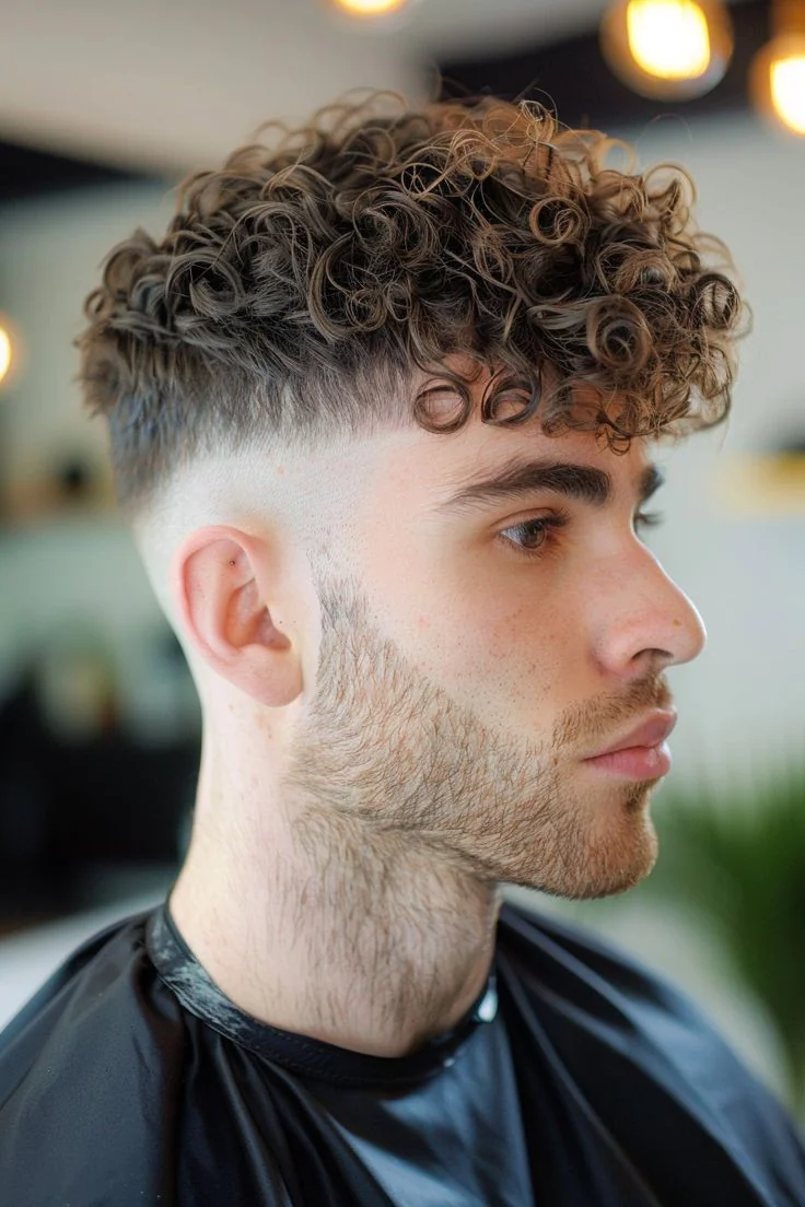 65+ Fade Haircuts for Curly Hair Men in 2025