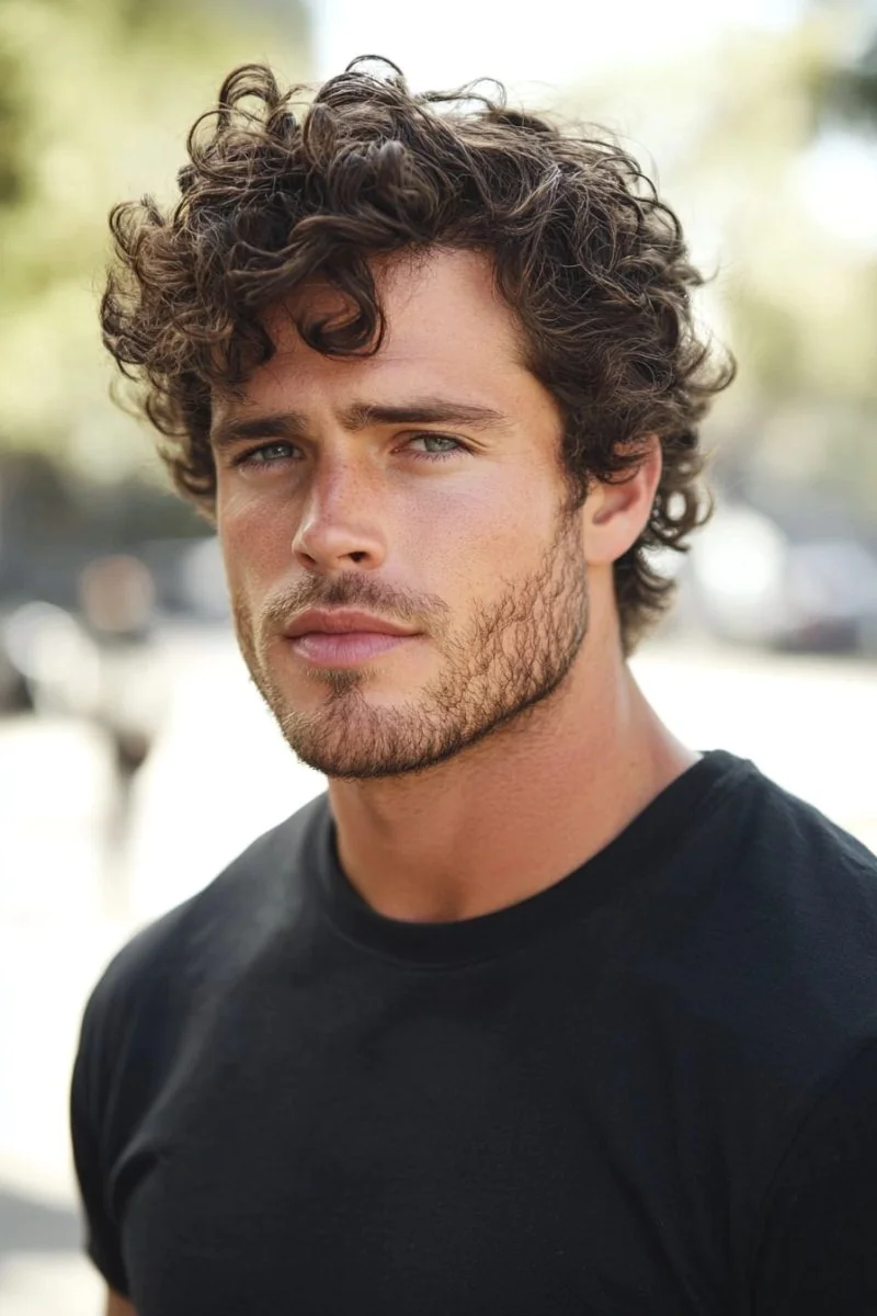 31 Best Haircut Ideas for Curly Men in 2025