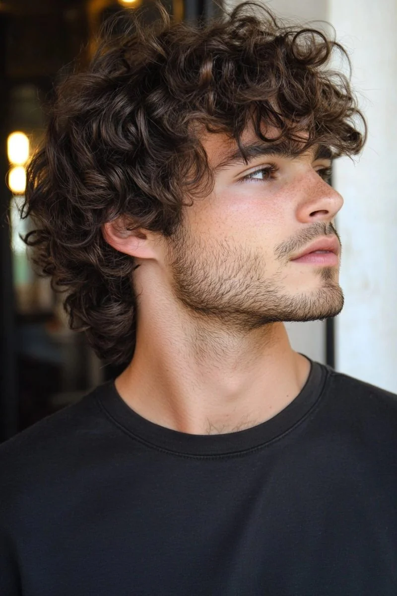 31 Best Haircut Ideas for Curly Men in 2025
