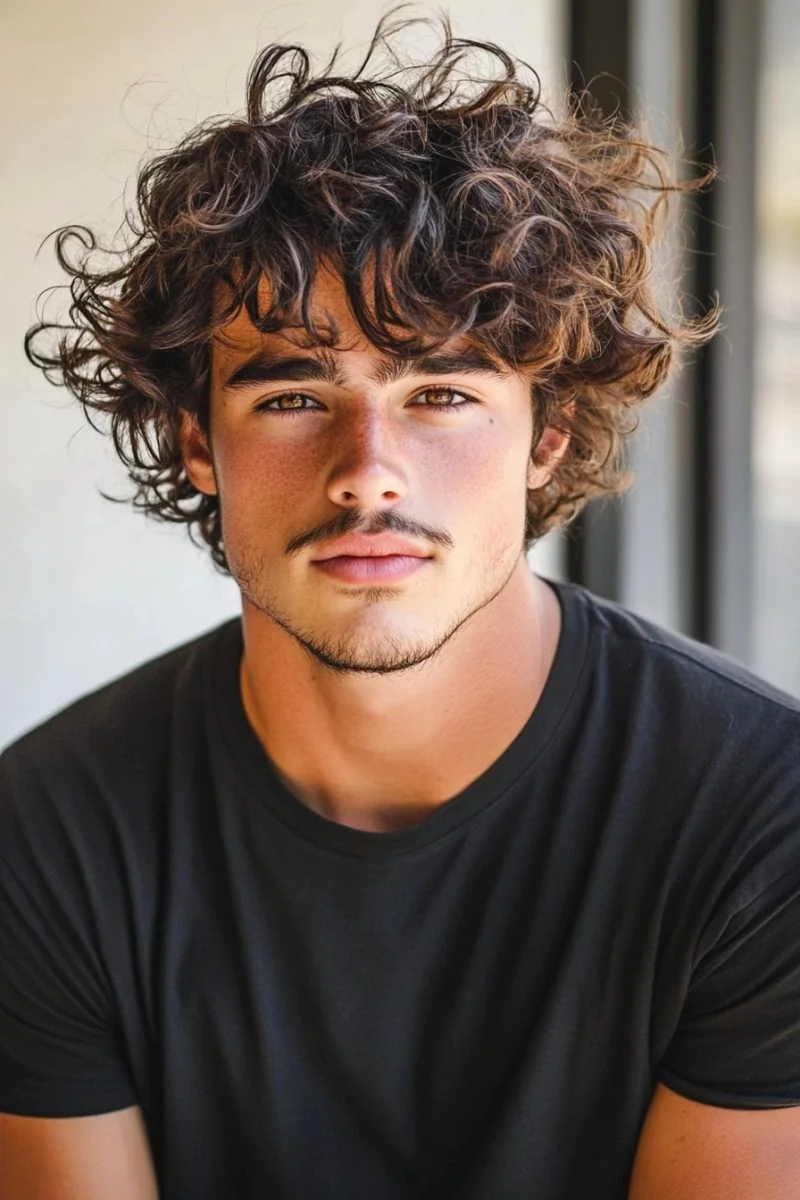 31 Best Haircut Ideas for Curly Men in 2025