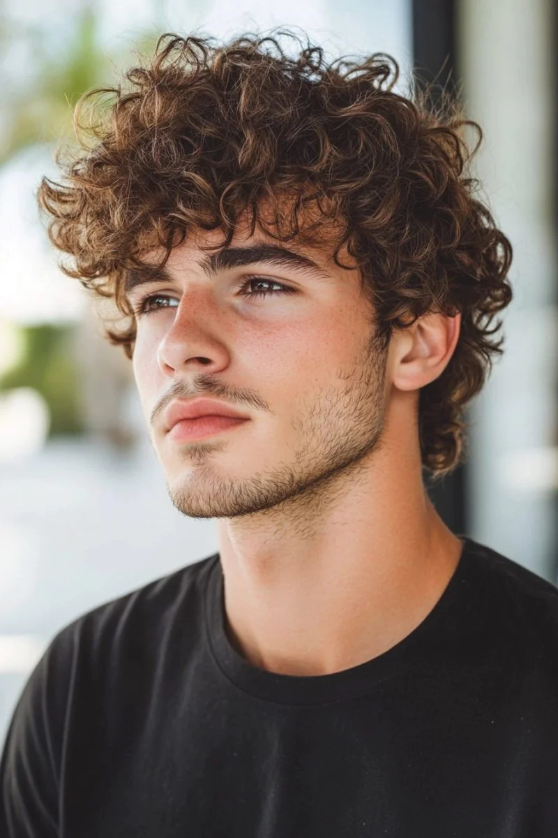 31 Best Haircut Ideas for Curly Men in 2025