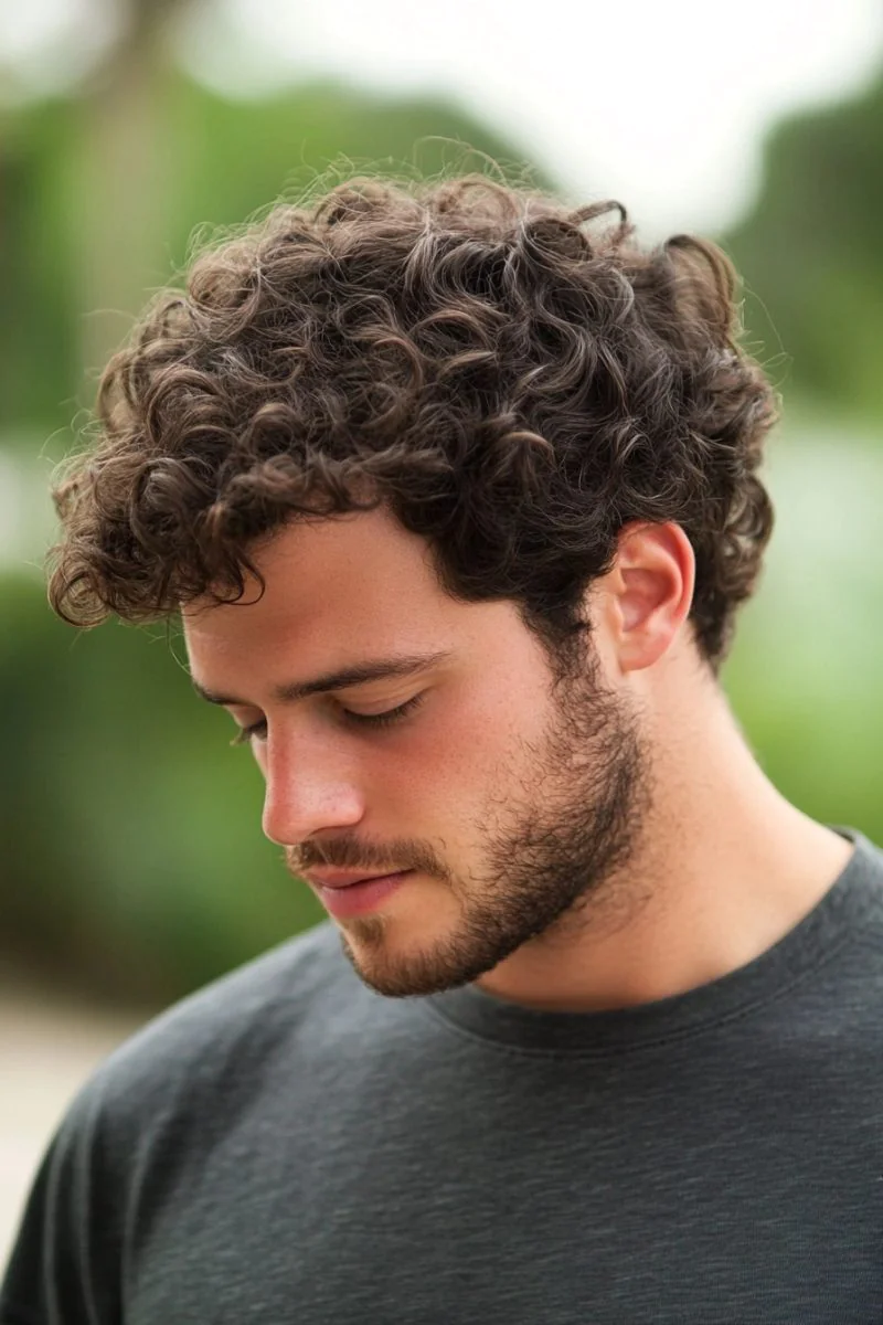 31 Best Haircut Ideas for Curly Men in 2025