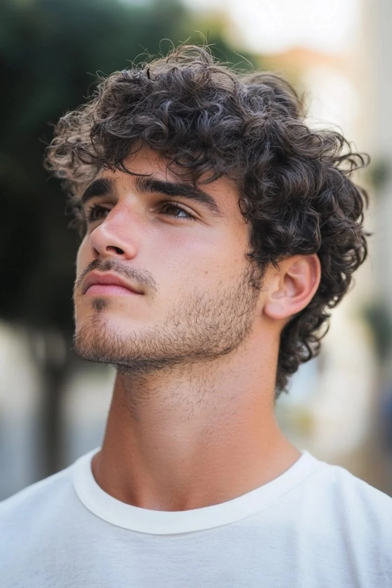 31 Best Haircut Ideas for Curly Men in 2025