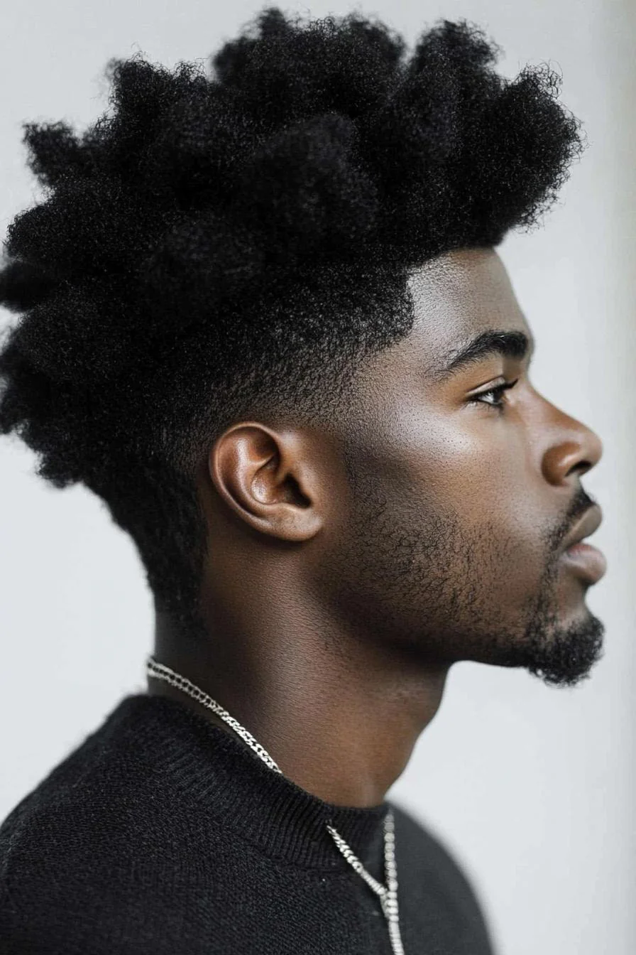 32 Stylish Afro Fade Haircuts for Men to Try in 2025