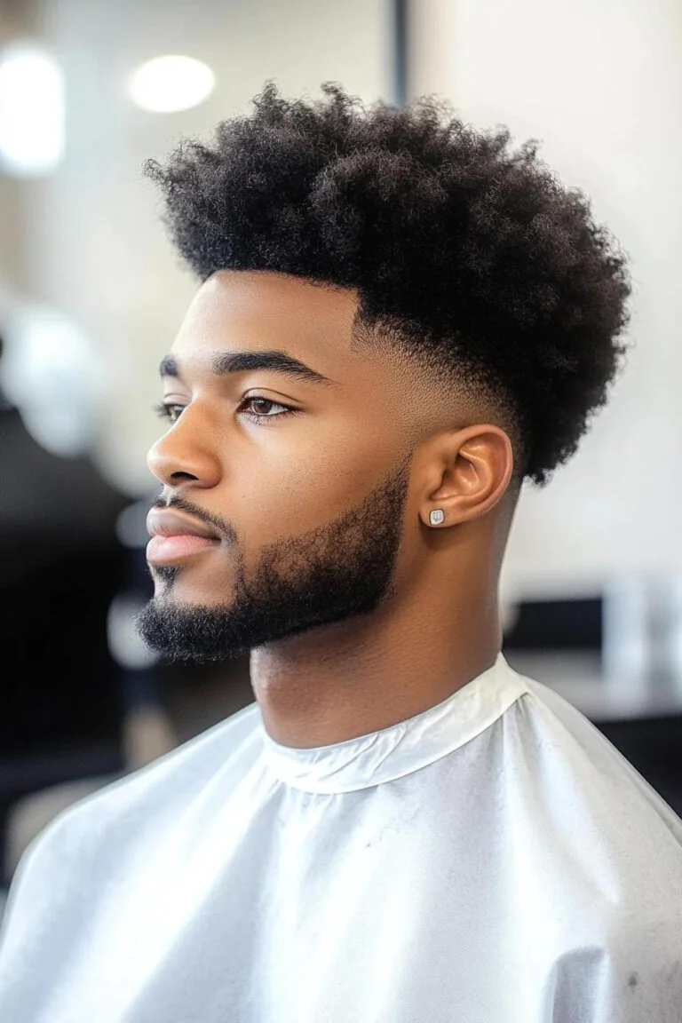 32 Stylish Afro Fade Haircuts for Men to Try in 2025