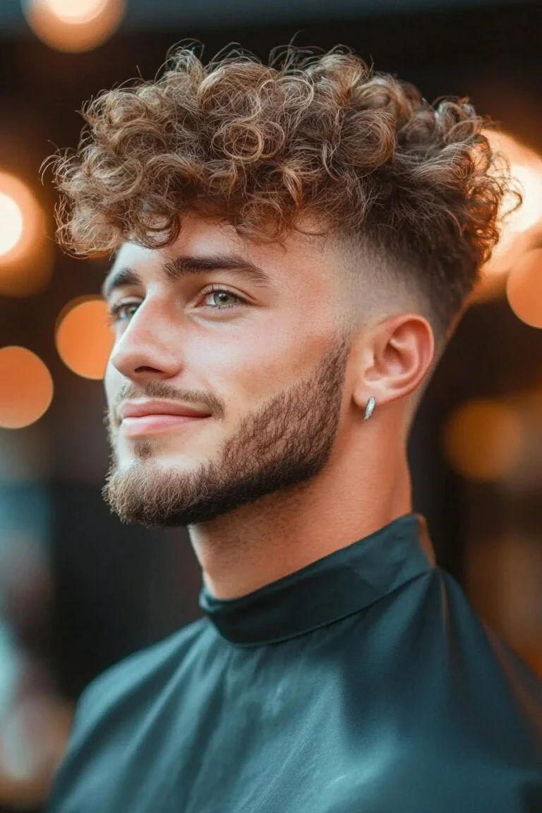 35 Best Taper Fade Haircuts for Men with Curly Hair (2025 Looks)