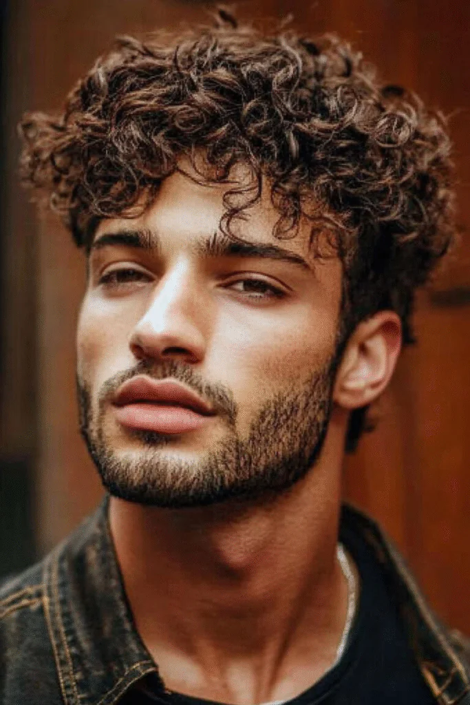 Natural Curly Hairstyles for Men