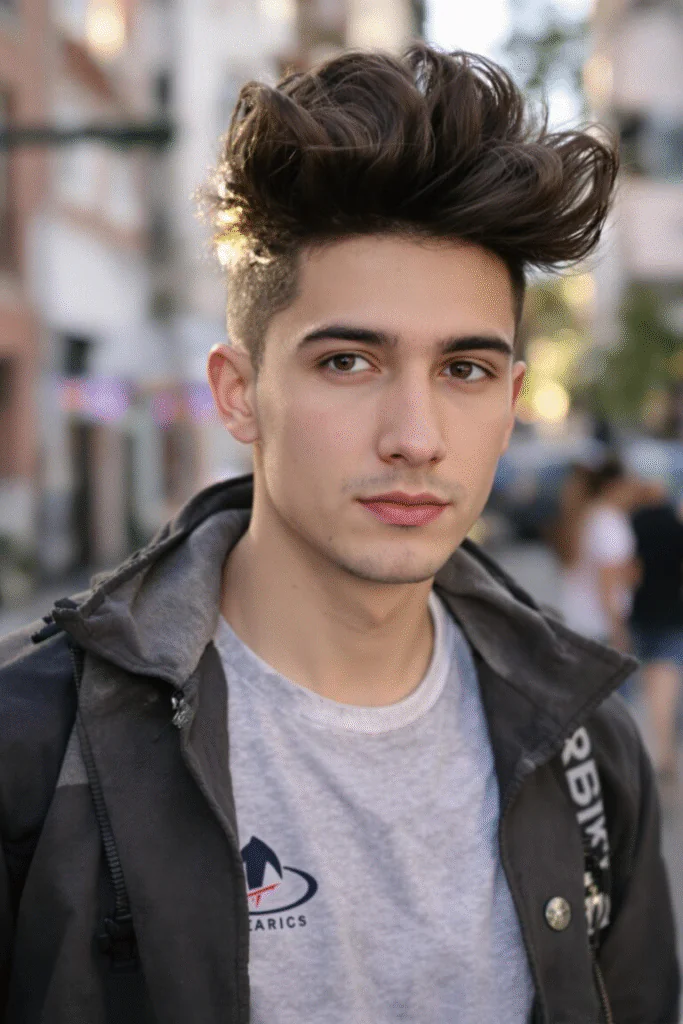 pompadour hairstyle for men 