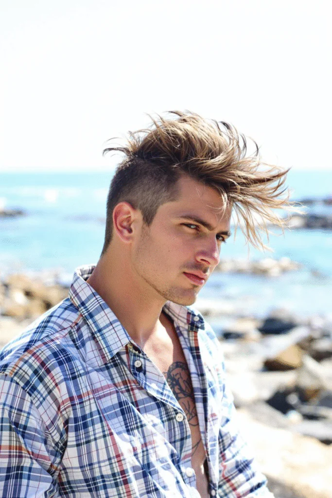 pompadour hairstyle for men 