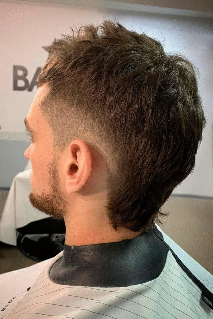 Taper Fade Mullet Hairstyles