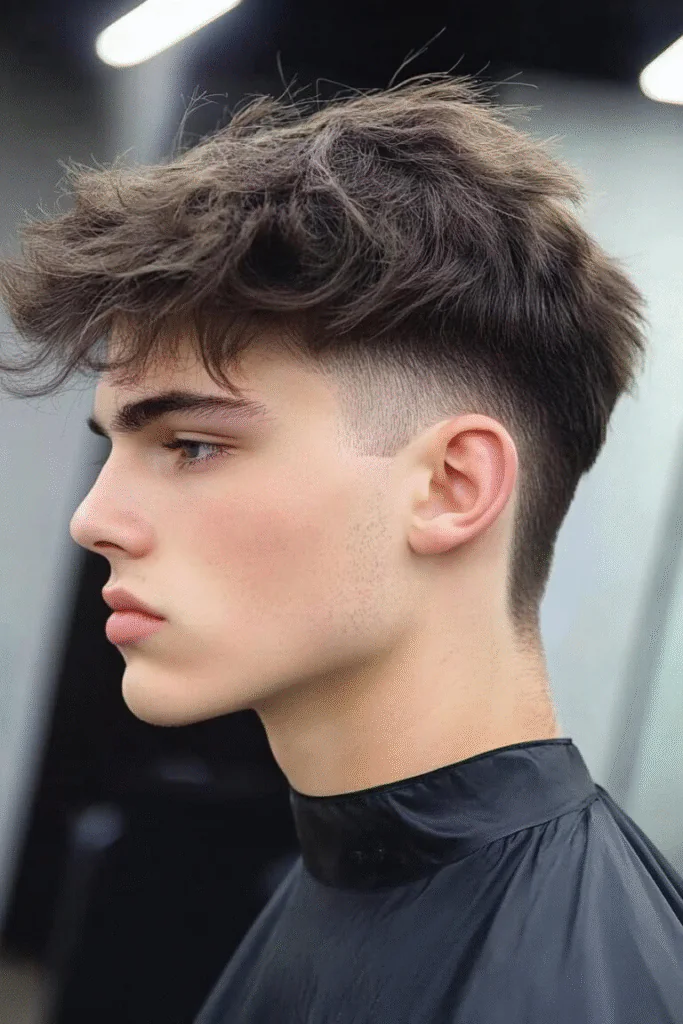 Taper Fade Mullet Hairstyles